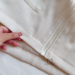 Áo Khoác Nhung Tăm Nữ Lamo Home 2 Lớp Freesize A005 - Thiết Kế Dày Dặn, Chống Nắng, Phong Cách Trẻ Trung, Tiện Lợi với Túi