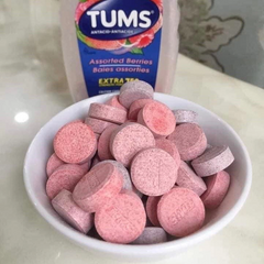 Kẹo Đầy Hơi, Khó Tiêu, Đau Dạ Dày Tums Antacid Assorted Berries 265V