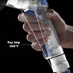Vòi Tưới Cây Takagi Pro Grip Garden QG1113FJ - Vòi Tưới Đa Chế Độ, Chất Liệu ABS Chống UV, Thiết Kế Tiện Dụng Cho Làm Vườn