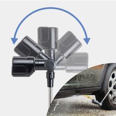 Vòi Tưới 4 Chế Độ Cyclone Takagi G1135BK - Vòi Phun Nước Đa Năng Điều Chỉnh, Thiết Kế Công Tắc Tiện Lợi, Dụng Cụ Vệ Sinh Xe Cộ