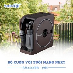 Bộ vòi tưới cây 15m NANO NEXT Takagi RM1215BR - Tiện ích tưới cây với 4 chế độ điều chỉnh, bền bỉ, dễ sử dụng cho khu vườn xanh mát
