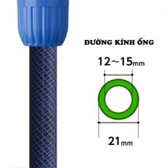 Vòi Tưới Cây Takagi Progrip Scrub QG1114FJ - 5 Chế Độ Phun Đa Dạng, Chất Liệu Nhựa ABS Bền Bỉ, Dễ Sử Dụng cho Sân Vườn