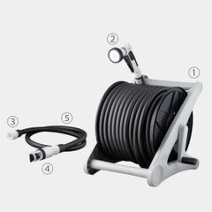 Bộ Vòi Thu Rút Tưới Vườn Takagi Aurora V R550CG - 50m, 4 Chế Độ, Nhựa Chịu Lực, Giải Pháp Tưới Tiêu Linh Hoạt Cho Khu Vườn