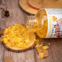 Viên Uống Dầu Cá Omega-3 Premium Pure 300 Viên - Tăng Cường Sức Khỏe Tim, Mắt, Não, Chất Lượng Mỹ
