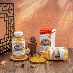 Viên Uống Dầu Cá Omega-3 Premium Pure 300 Viên - Tăng Cường Sức Khỏe Tim, Mắt, Não, Chất Lượng Mỹ