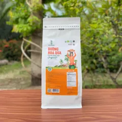 Đường hoa dừa hữu cơ Sokfarm 1kg - Đường ngọt tự nhiên, hấp thu chậm, bổ dưỡng, thay thế đường mía, sức khỏe gia đình.