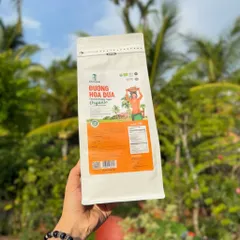Đường hoa dừa hữu cơ Sokfarm 1kg - Đường ngọt tự nhiên, hấp thu chậm, bổ dưỡng, thay thế đường mía, sức khỏe gia đình.