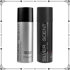 Xịt Khử Mùi Nam Jacques Bogart Silver Scent Intense 200ml - Hương Nước Hoa Sang Trọng, Sảng Khoái và Lâu Dài