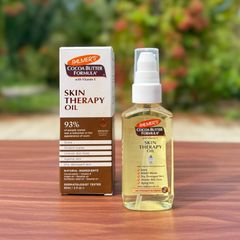 Dầu Dưỡng Da Palmer's Cocoa Butter Formula Skin Therapy Oil Vitamin E 60ml - Ngăn Rạn Da, Làm Mờ Vết Sẹo, Dưỡng Ẩm Sâu
