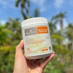 Canxi Sữa Bioisland Milk Calcium Bone Care 150 viên - Hỗ trợ xương khỏe mạnh với Vitamin K2 và D3 cho trẻ và người lớn