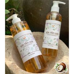 Sữa Tắm Dừa Coconut Shower Gel Escoco - Thảo Dược Tự Nhiên Dưỡng Ẩm Da Mềm Mịn, Hương Oải Hương Thoải Mái