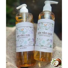 Sữa Tắm Dừa Coconut Shower Gel Escoco - Thảo Dược Tự Nhiên Dưỡng Ẩm Da Mềm Mịn, Hương Oải Hương Thoải Mái