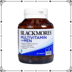Viên Uống Vitamin Blackmores Multivitamin Dành Cho Nam 50 Viên - Hỗ Trợ Sức Khỏe Tổng Thể, Nhập Khẩu Chính Ngạch