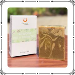 Xà Bông Mù U Tràm Trà Diếp Cá Escoco - Xà Bông Thiên Nhiên Dưỡng Ẩm, Kháng Khuẩn Cho Mọi Loại Da - Chăm Sóc Da Tự Nhiên