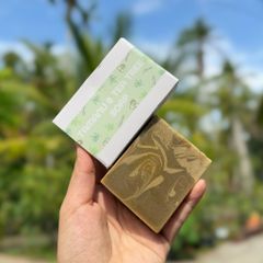 Xà Bông Mù U Tràm Trà Diếp Cá Escoco - Xà Bông Thiên Nhiên Dưỡng Ẩm, Kháng Khuẩn Cho Mọi Loại Da - Chăm Sóc Da Tự Nhiên