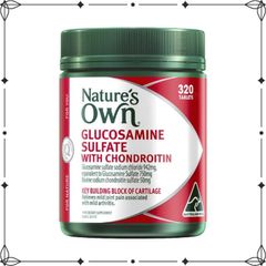 Viên uống bổ khớp Nature’s Own Glucosamine Sulfate With Chondroitin 320 viên - diihangmyuc.
