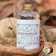 Dầu Dừa Tách Lạnh Ly Tâm Escoco - Dầu Dừa Tinh Khiết Chăm Sóc Da, Tóc & Súc Miệng - Sản Phẩm Tự Nhiên An Toàn cho Cả Gia Đình