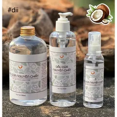 Dầu Dừa Tách Lạnh Ly Tâm Escoco - Dầu Dừa Tinh Khiết Chăm Sóc Da, Tóc & Súc Miệng - Sản Phẩm Tự Nhiên An Toàn cho Cả Gia Đình