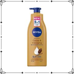 Dưỡng thể Nivea Body Lotion Cocoa & Indulging 5in1 Dry Skin 400ml - diihangmyuc.