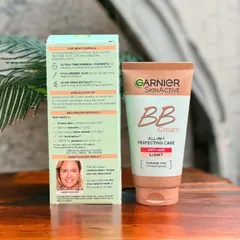 Kem Nền Garnier Skin Active BB Cream Chống Lão Hóa 50ml - Dưỡng Da, Che Khuyết Điểm, Chống Nắng, Không Dầu, Căng Mịn Da