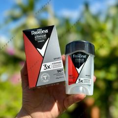 Lăn khử mùi Rexona Men Clinical Protection Sport 48g - Kiểm soát mồ hôi hiệu quả, khô thoáng suốt 96 giờ, chính hãng.