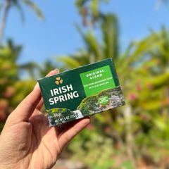 Combo 3 Xà Bông Cục Irish Spring 113g - Xà Phòng Deodorant Làm Sạch Da, Hương Tươi Mát, Không Khô Da, Dùng Cho Gia Đình