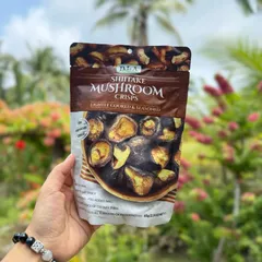 Nấm hương sấy giòn DJ&A Shiitake Mushroom Crisps 65g - diihangmyuc.