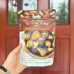 Nấm hương sấy giòn DJ&A Shiitake Mushroom Crisps 65g - diihangmyuc.
