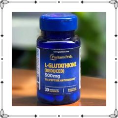 Puritan's Pride L-Glutathione (Reduced) 500mg 30 viên - Viên Uống Hỗ Trợ Sáng Da của Mỹ - DiiHangMyUc.