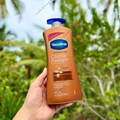 Sữa Dưỡng Thể Trắng Da Vaseline CoCoa Radiant 725ml - Dưỡng Ẩm Chăm Sóc Da Với Bơ Ca Cao Tự Nhiên