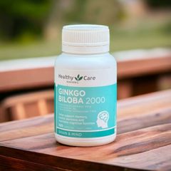 Healthy Care Ginkgo Biloba 2000mg 100 viên - Viên Uống Hỗ Trợ Tuần Hoàn Máu Não - DiiHangMyUc.