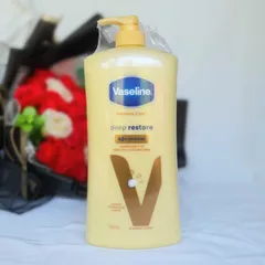 Sữa Dưỡng Thể Vaseline Intensive Deep Restore 750ml - Dưỡng Ẩm Sâu, Làm Sáng Da, Chăm Sóc Cơ Thể Chất Lượng Cao