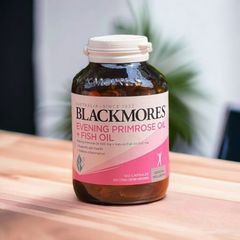 Viên Uống Tinh Dầu Hoa Anh Thảo Blackmores Kết Hợp Dầu Cá - 100 Viên Giúp Làm Đẹp Da và Cải Thiện Sức Khỏe Tim Mạch