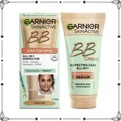 Kem Nền Garnier BB Cream Even Tone SPF50 Light all-in-1 50ml - DiiHangMyUc.