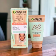 Kem Nền Garnier BB Cream Even Tone SPF50 Light all-in-1 50ml - DiiHangMyUc.