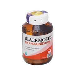 Viên uống bổ sung magie Blackmores Bio Magnesium 100 viên - Hỗ trợ cơ bắp, cải thiện tâm lý và chức năng thần kinh hiệu quả