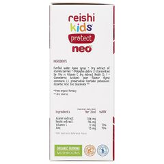 Siro Reishi Kids Protect - Hỗ trợ sức đề kháng và hô hấp cho bé, giảm ho và sổ mũi, vị ngọt dễ uống, đảm bảo sức khỏe mỗi ngày