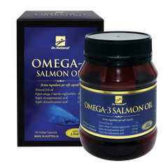 Viên Uống Omega-3 Dầu Cá Hồi Úc - Bổ Não, Tăng Cường Thị Lực, Tốt Cho Tim Mạch Và Xương Khớp - 180 Viên Nhỏ Gọn
