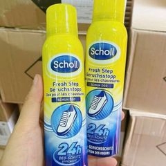 Xịt khử mùi chân và giày Scholl Fresh Step của Đức 150ml