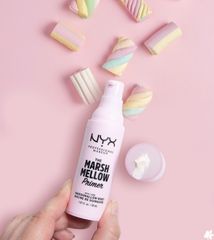 Kem lót trang điểm Nyx Marshmellow Smoothing Super Primer 30ml - Lớp nền mịn màng, hạn chế nhờn, phù hợp với mọi tông da.