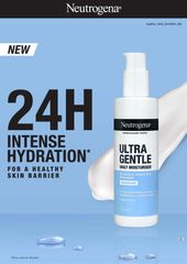 Kem Dưỡng Da Nhạy Cảm Neutrogena Ultra Gentle Daily Moisturiser 100ml - Cấp ẩm và làm dịu da hiệu quả, sản phẩm chăm sóc da mặt cho da nhạy cảm.
