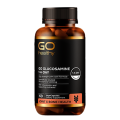Viên Uống Bổ Xương Khớp New Zealand GO Glucosamine 1500mg 60 Viên - Giảm Khô Khớp, Tăng Cường Linh Hoạt, Hỗ Trợ Vận Động