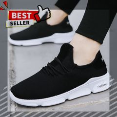 Giày Sneaker Nam G15 - Giày Thể Thao Cổ Thấp Đen, Chất Vải Canvas Thoáng Khí Cho Học Sinh, Đi Chơi, Kiểu Dáng Trẻ Trung Năng Động