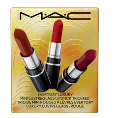 Set 3 Cây Son Mini MAC Cherish Me/Premium/Ruby Rouge - Bộ Son Dưỡng Môi Sang Trọng, Đa Dạng Màu Sắc, Tiện Lợi Mang Theo