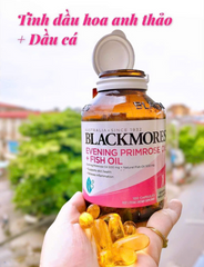Viên uống Blackmores Evening Primrose Oil + Fish Oil 1000mg 100 viên của Úc