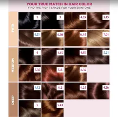 Nhuộm Tóc L'OREA nhiều màu