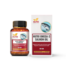Viên Dầu Cá Hồi New Zealand - Nutri Omega 3 Salmon Oil 60 Viên