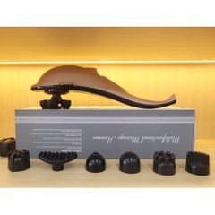 Máy massage cầm tay cá heo Nikio NK-178 - 7 đầu, không dây, pin sạc 1800mAh - Giải pháp giảm đau cơ, thư giãn toàn thân