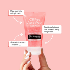Sữa Rửa Mặt Neutrogena Oil-Free Acne Wash 198ml