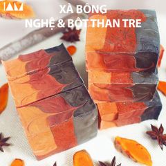 Xà Bông Nha Đam Hữu Cơ - Giảm Mụn Lưng, Mẩn Ngứa, Tẩy Tế Bào Chết 135g - Dưỡng Da Mềm Mịn, Khử Trùng Thảo Mộc